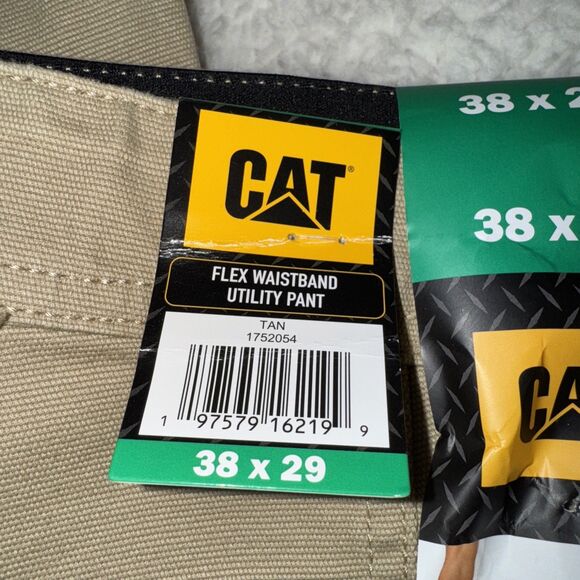 Caterpillar Men's Flex Waistband Utility Pant 38x29 NWT - Picture 1 of 6